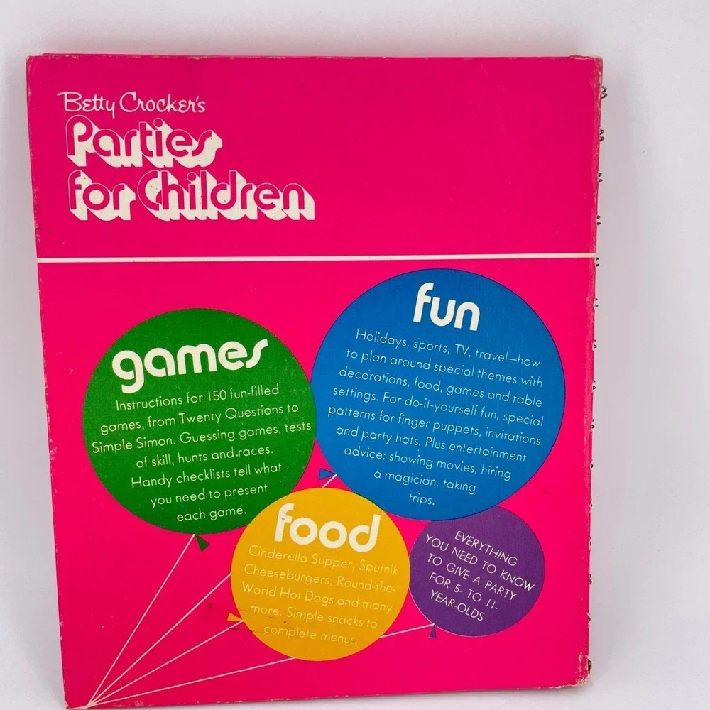 Vintage Kids Activity‎ Book Lot Betty Crocker Klutz Kids Cooking Holiday Crafts